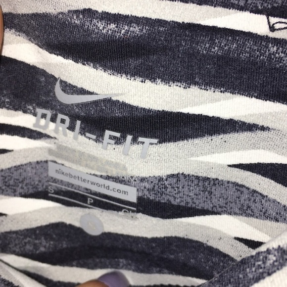 Nike Dri-fit workout leggings black white and gray yoga pants size small​​​​ - Picture 7 of 10